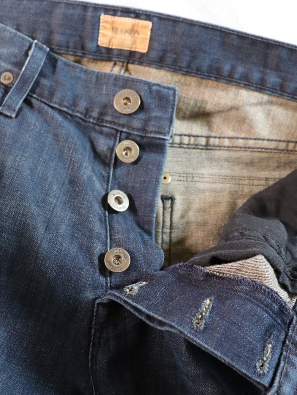 VTG Hudson Clifton Jeans Made in Los Angelos USA | Raw Indigo Denim 34 x 36 Tall